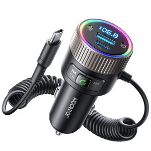 JOYROOM JR-CCB02 Transmetteur FM Voiture 60W avec Câble Type-C