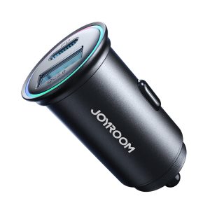 JOYROOM JR-CCN04 Mini Chargeur Voiture Métal 60W A+C