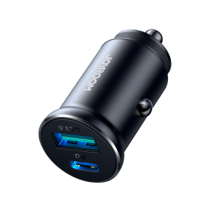 JOYROOM JR-CCN05 Mini Chargeur Voiture Métal 30W A+C