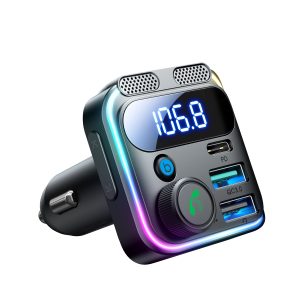 JOYROOM JR-CCB01 Transmetteur FM Voiture Double Micro 48W