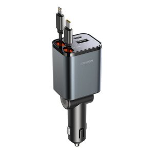 JOYROOM CCL05 Chargeur Voiture Rétractable 4 en 1