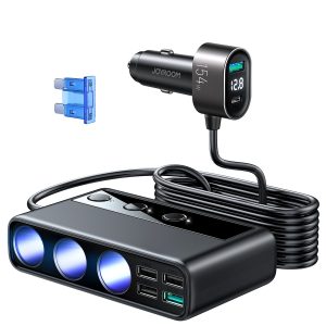 JOYROOM JR-CL06 Adaptateur Allume-Cigare Voiture Multi-Ports