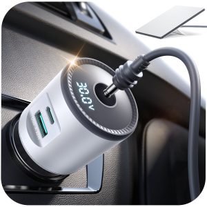 JOYROOM JR-CL33 Blanc Adaptateur Voiture Mini Starlink 3 Ports 30V