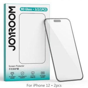 Verre trempé de protection écran 9D — iPhone 12
