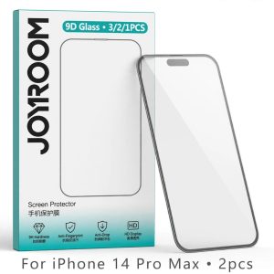 Verre trempé de protection écran 9D — iPhone 14 Pro Max