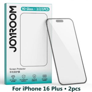 Verre trempé de protection écran 9D — iPhone 16 Plus