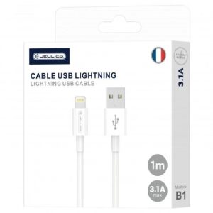 Câble USB-C vers Lightning 1m (compatible) - JELLICO