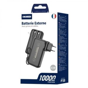 Batterie externe 10000mAh double port 22.5W - JELLICO P38