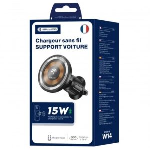 Support voiture chargeur a induction magnétique - JELLICO W14