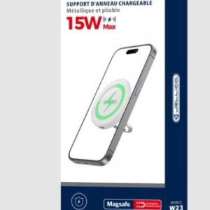 Support anneau métal pliable MagSafe a charge par induction - JELLICO W23