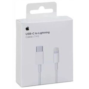 Cable Usb-C ORIGINAL Lightning 2 métres Apple iPhone MKQ42AM/A blanc