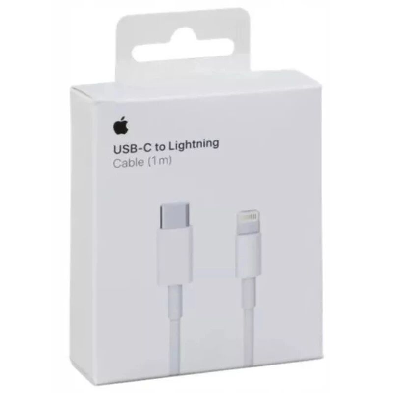 Cable Usb-C ORIGINAL Lightning 2 métres Apple iPhone MKQ42AM/A blanc