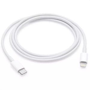 Cable Usb-C ORIGINAL Lightning 2 métres Apple iPhone MKQ42AM/A (Vrac) blanc