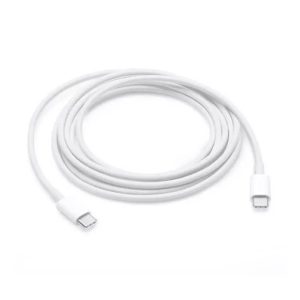 Cable Usb-C/Type C vers Usb-C/Type C ORIGINAL Apple iPhone 2 métres MLL82ZM/A (Vrac) blanc
