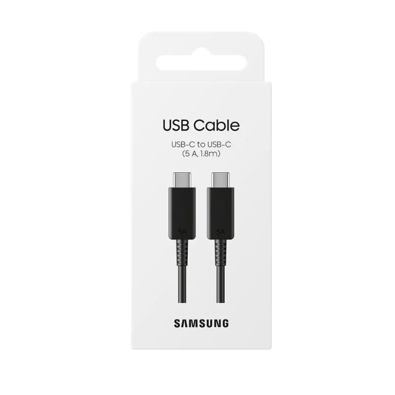 Cable Usb-C/Type C vers Usb-C/Type C ORIGINAL Samsung EP-DX510JBEGWW noir