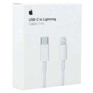 Cable Usb-C vers Lightning ORIGINAL Apple iPhone 1 métre MM0A3ZM/A blanc