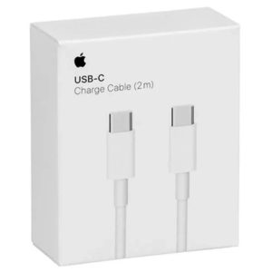 Cable Usb-C vers Usb-C 240W ORIGINAL Apple iPhone 2 mètres MU2G3ZM/A (Vrac) blanc