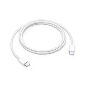 Cable Usb-C vers Usb-C ORIGINAL Apple iPhone 15 1 métre 60W MQKJ3ZM/A (Vrac) blanc
