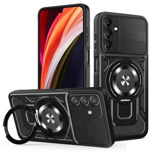 Coque ARMOR RING 360° MAG Samsung Galaxy S26 Ultra (S948) noir