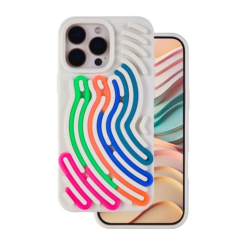 Coque ARTLINE 3D iPhone 14 Pro beige