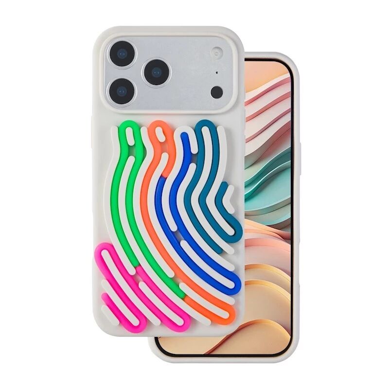 Coque ARTLINE 3D iPhone 17 Pro / iPhone 18 Pro beige