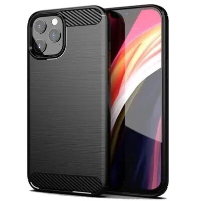 Coque CARBON SHOCK iPhone 15 Plus noir
