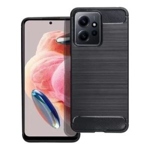 Coque CARBON SHOCK Xiaomi Redmi Note 12 4G noir