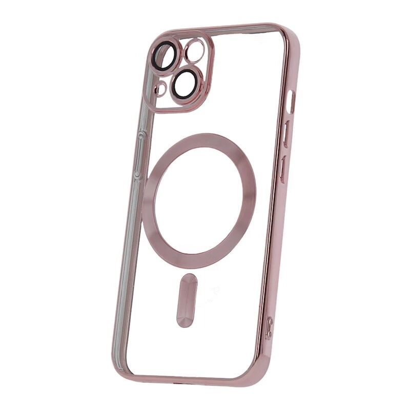 Coque CHROME EDGE MAG Samsung Galaxy S25 (S931) or rose