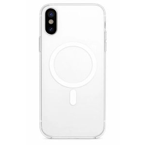 Coque CLEAR MAG iPhone XS MAX transparent