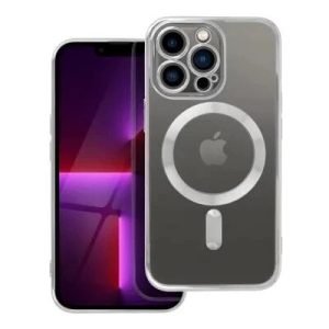 Coque CRYSTAL EDGE MAG iPhone 13 Pro argent