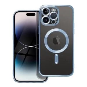 Coque CRYSTAL EDGE MAG iPhone 13 Pro bleu