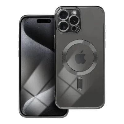 Coque CRYSTAL EDGE MAG iPhone 15 Pro Max noir