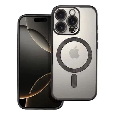 Coque CRYSTAL EDGE MAG iPhone 16 Pro Max noir
