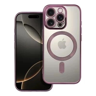 Coque CRYSTAL EDGE MAG iPhone 16 Pro violet