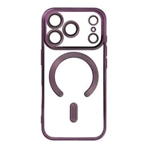 Coque CRYSTAL EDGE MAG iPhone 17 Pro / iPhone 18 Pro violet