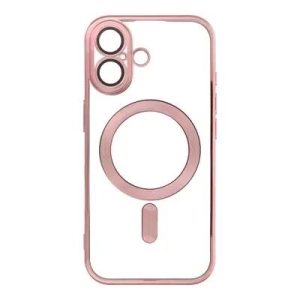 Coque CRYSTAL EDGE MAG iPhone 17 / iPhone 18 rose-or