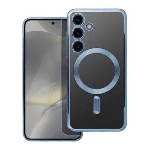 Coque CRYSTAL EDGE MAG Samsung Galaxy S24 5G (S921) bleu