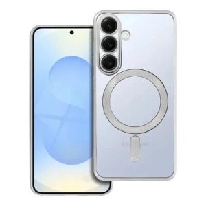 Coque CRYSTAL EDGE MAG Samsung Galaxy S25 (S931) argent