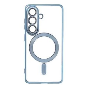 Coque CRYSTAL EDGE MAG Samsung Galaxy S26 (S942) bleu