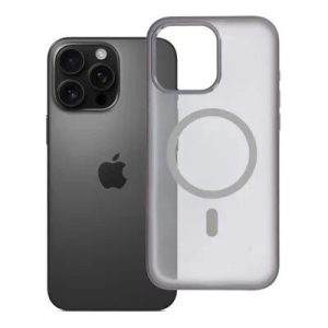 Coque HYBRID ELITE MAG iPhone 16 Pro Max Gris