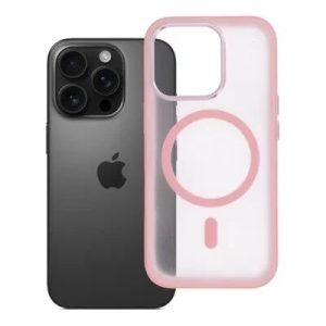 Coque HYBRID ELITE MAG iPhone 16 Pro Max rose