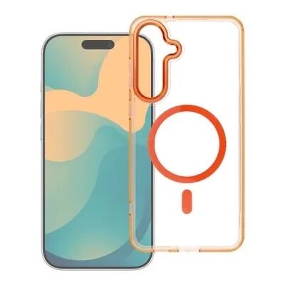 Coque HYBRID FRAME MAG Samsung Galaxy S26 (S942) orange