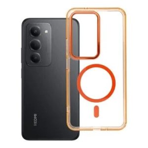 Coque HYBRID FRAME MAG Xiaomi Redmi 15 orange