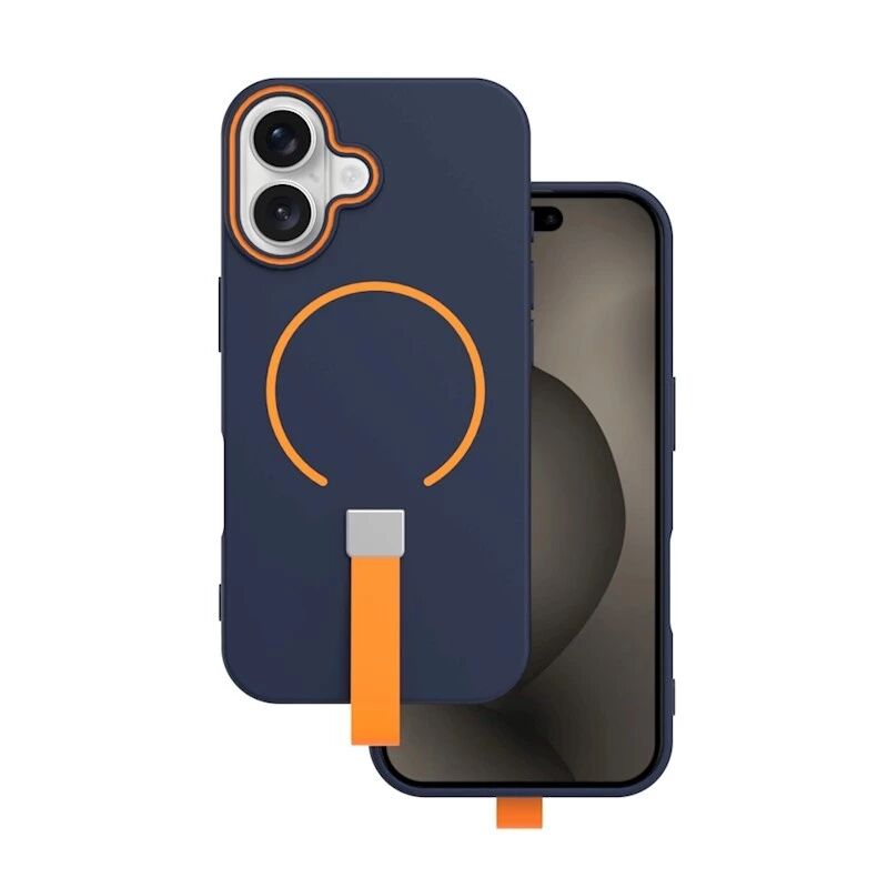 Coque LOOP STRAP MAG Samsung Galaxy A57 5G (A576) bleu marine