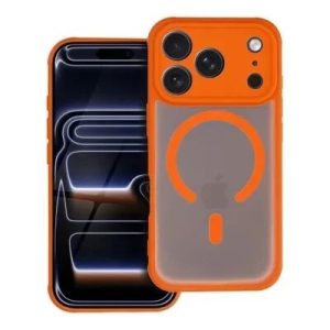 Coque MATTE Pro MAG iPhone 14 orange