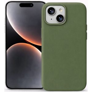 Coque PURE COLOR Pro iPhone 15 Plus vert