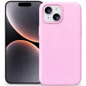 Coque PURE COLOR Pro iPhone 15 rose