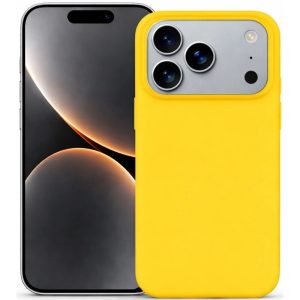 Coque PURE COLOR Pro iPhone 17 Pro / iPhone 18 Pro jaune