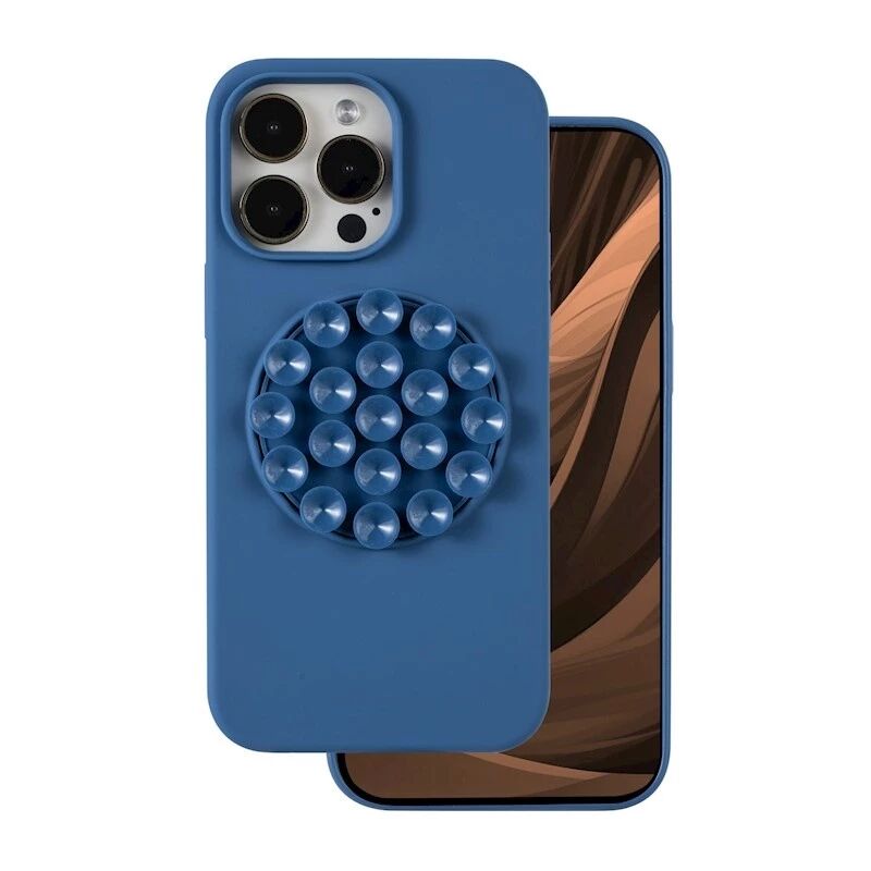 Coque STICK GRIP iPhone 14 Pro Max bleu