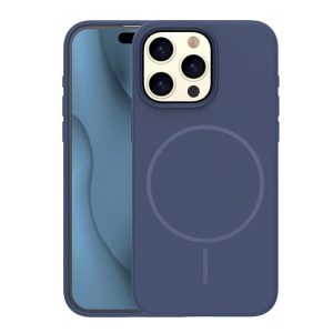 Coque THIN TOUCH MAG iPhone 16 Pro bleu marine